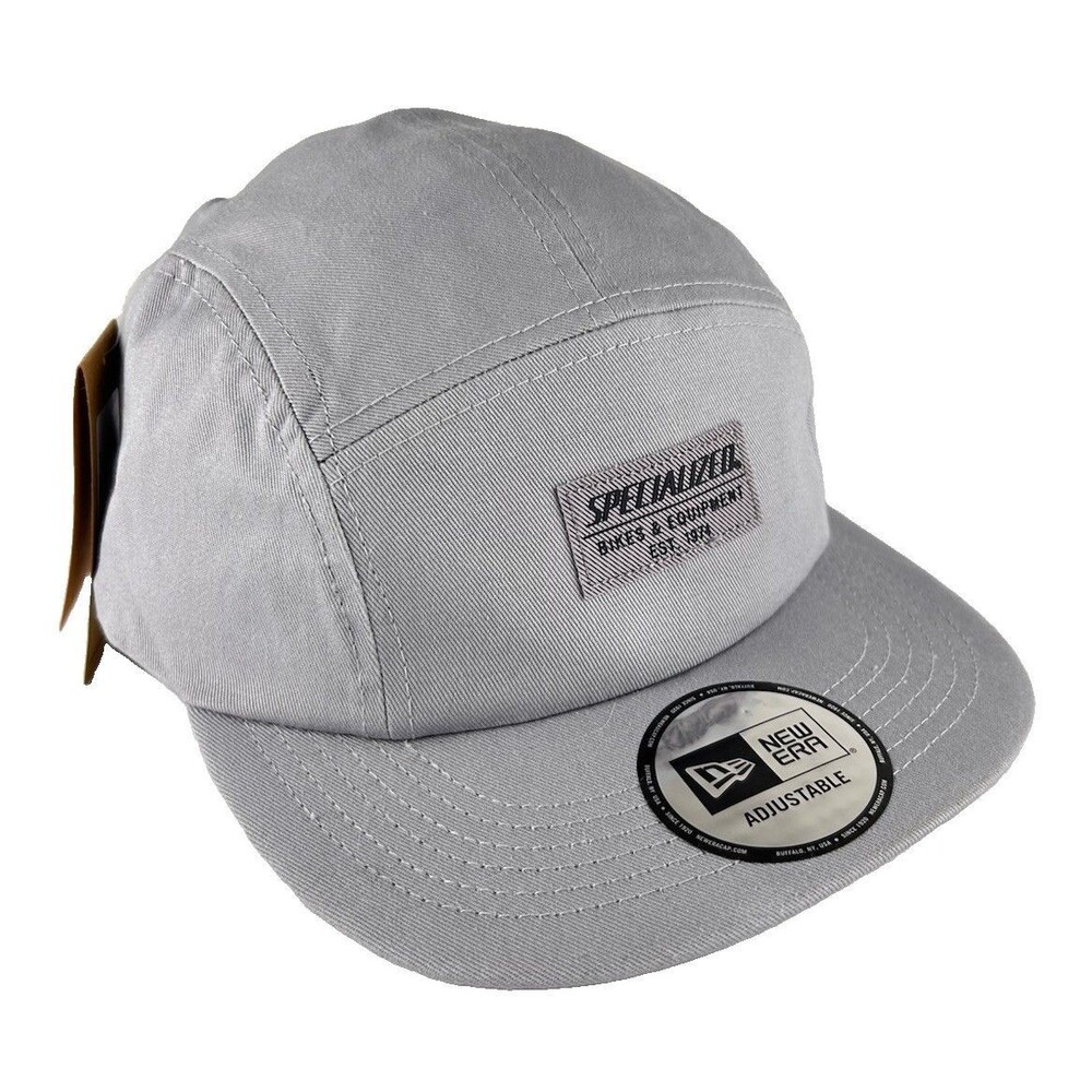 Specialized New Era 5 Panel Hat - Gray - New Snap Back OSFM